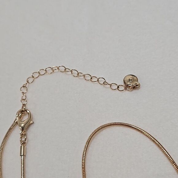 Multicolor Glass Pendant Necklace - Picture 4 of 6